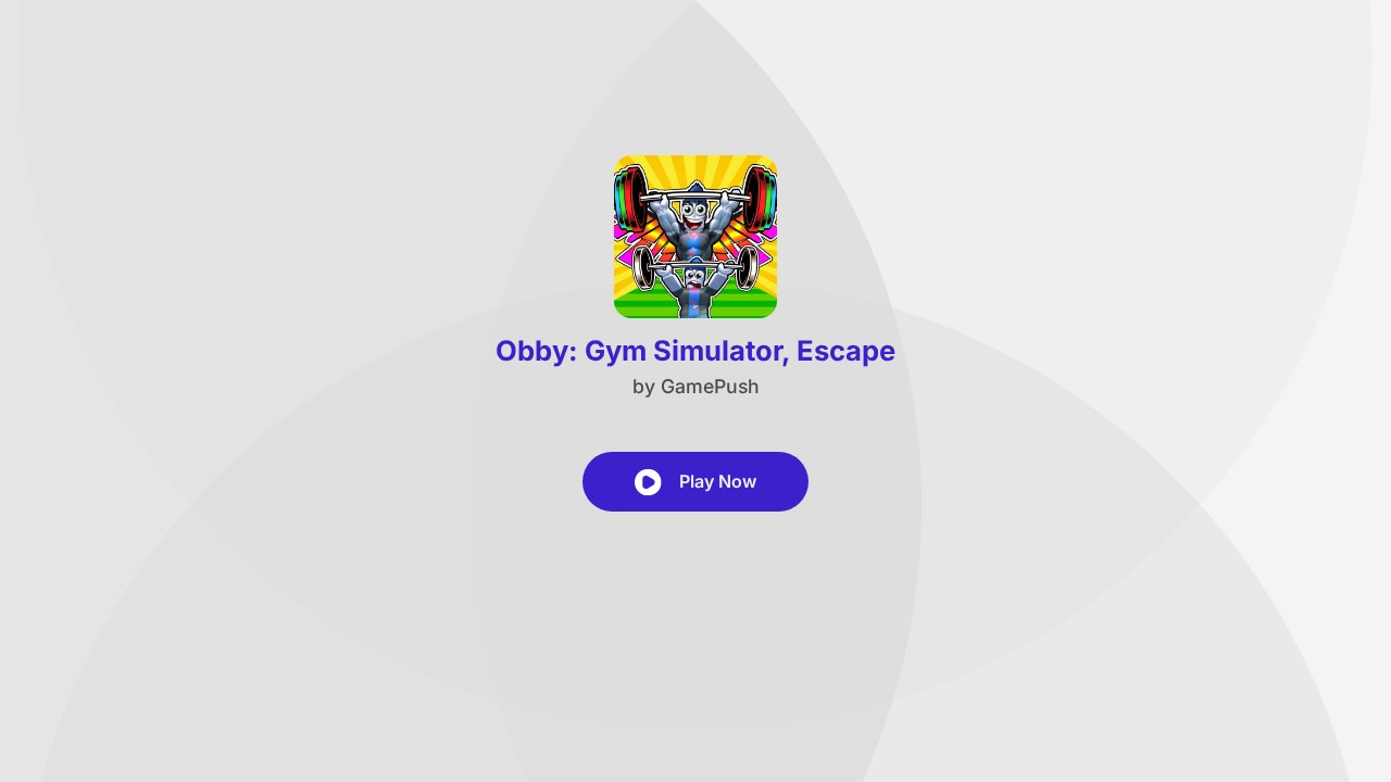 Obby Gym Simulator