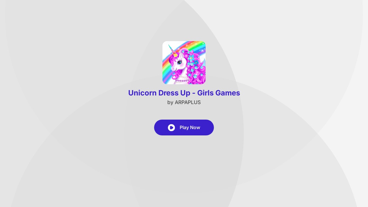 Unicorn Dress Up