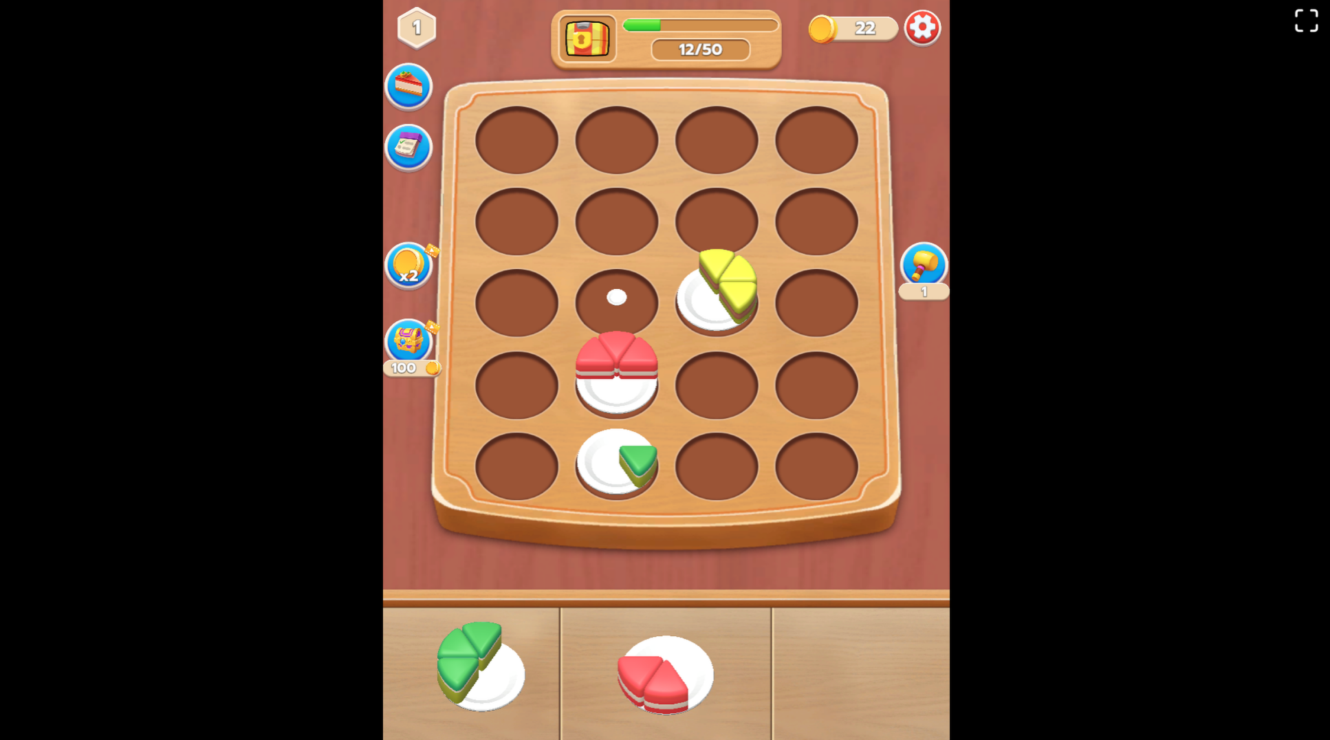 Cake Match Puzzle