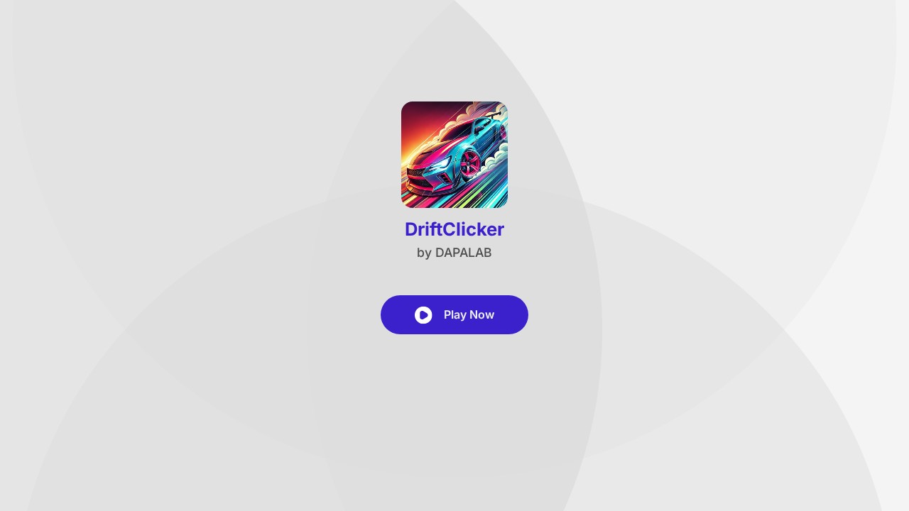 Race Clicker: Drift Max